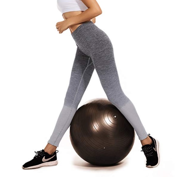 Ombre Grey Seamless Leggings - Picture 2 of 7